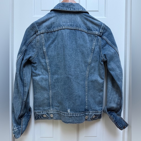 Lucky Brand Tomboy Trucker Denim Jacket - Picture 6 of 8